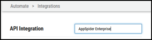 AppSpider Connector - Search for AppSpider Connector
